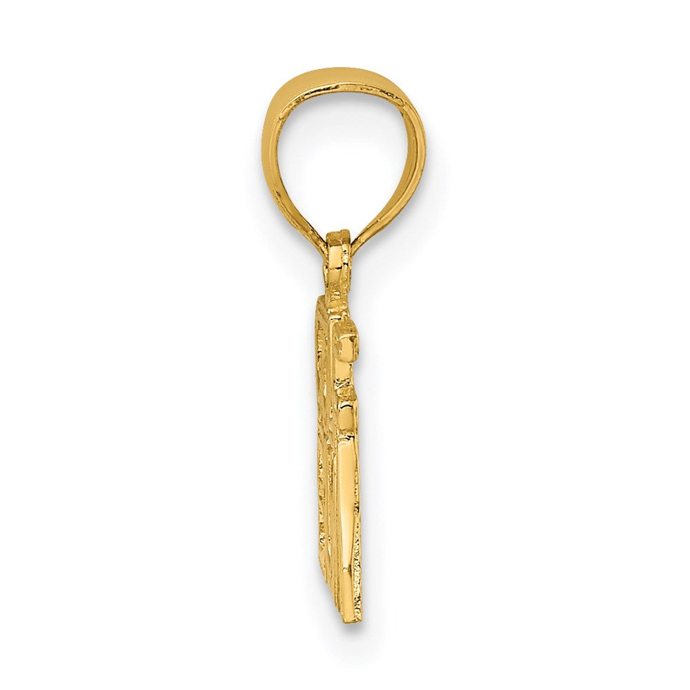 Charlie & Co Jewelry | 14k Golf Bum Charm - Model K3557