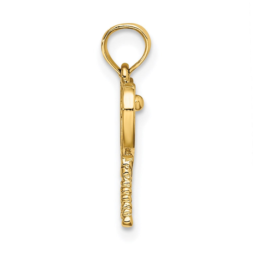 Charlie & Co Jewelry | 14k Tennis Racquets Charm - Model K3568