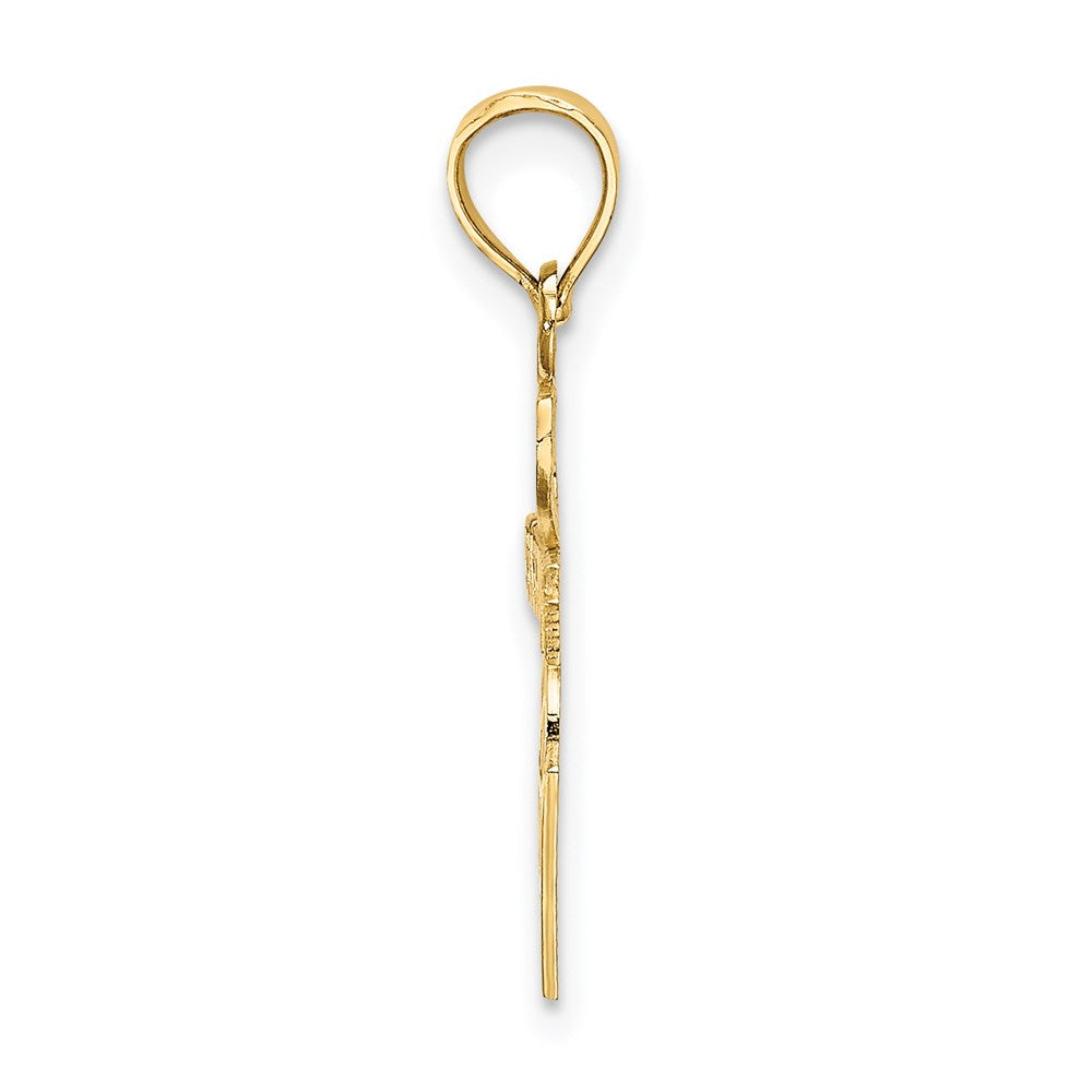 Charlie & Co Jewelry | 14k I Heart Basketball Charm - Model K3594