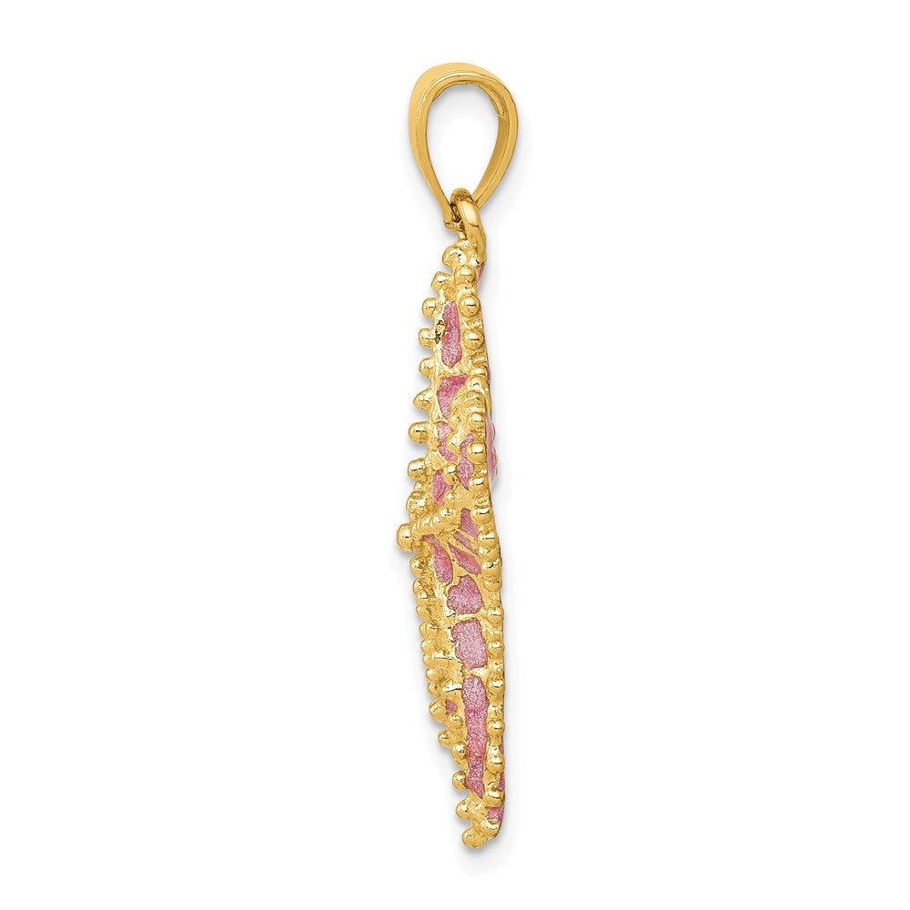 Charlie & Co Jewelry | 14k Pink Enameled Starfish Pendant - Model K4176