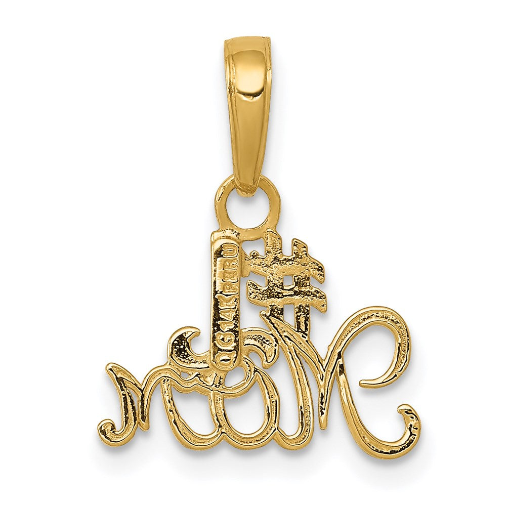 Charlie & Co Jewelry | 14k #1 Mom Charm - Model K4719