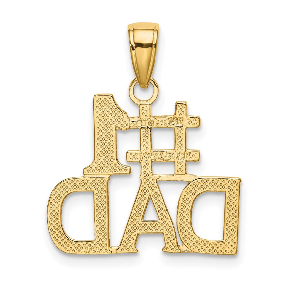 Charlie & Co Jewelry | 14k #1 Dad Charm - Model K4734