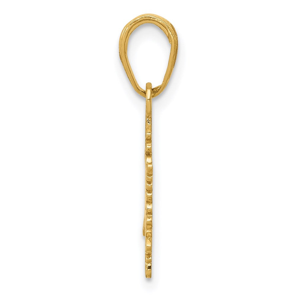 Charlie & Co Jewelry | 14k Small Snowflake Pendant - Model K4742