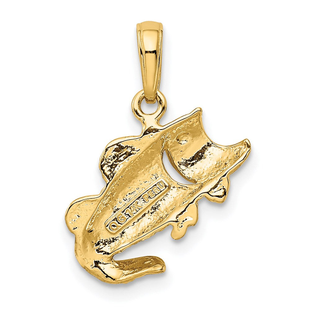 Charlie & Co Jewelry | 14k Small Fish Charm - Model K4869