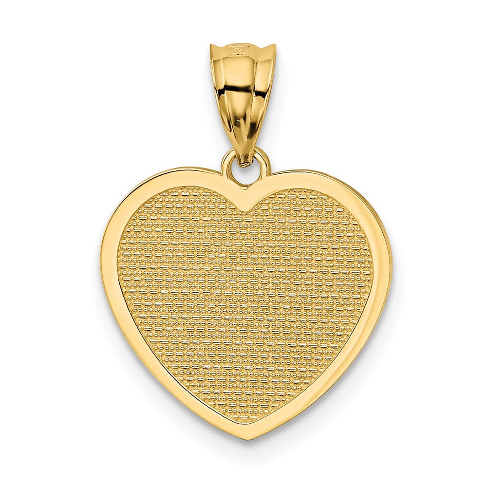 Charlie & Co Jewelry | 14k Polished Te Amo Heart Pendant - Model K5881