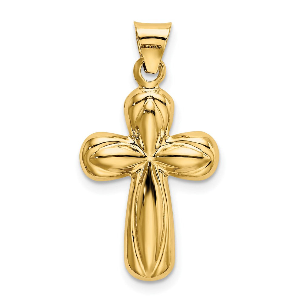 Charlie & Co Jewelry | 14k Polished Stamping Cross Pendant - Model K6230