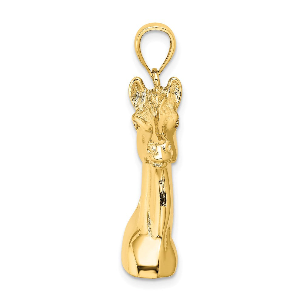 Charlie & Co Jewelry | 14k 3-d Polished Horse Head Charm - Model K6530