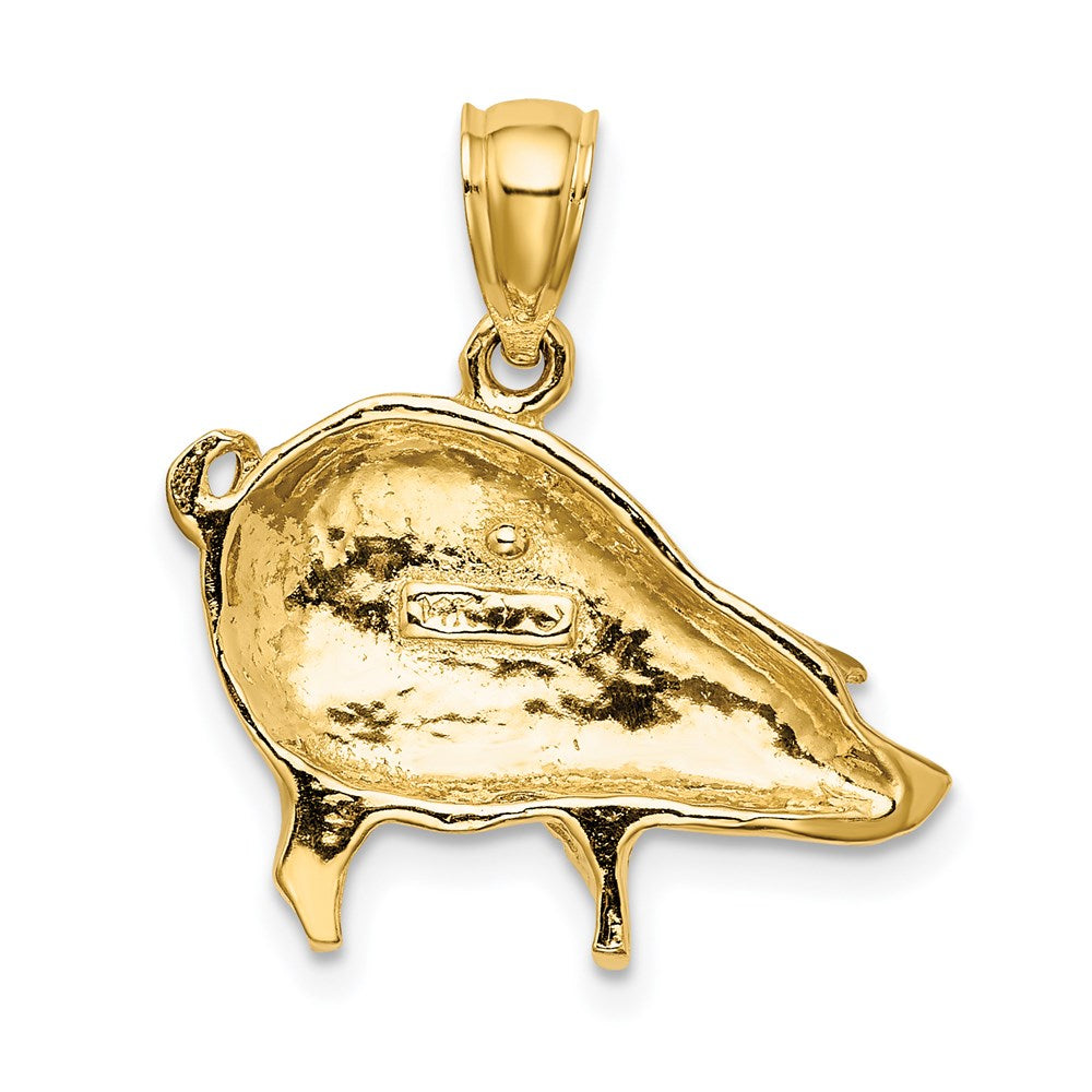 Charlie & Co Jewelry | 14k Polished Pig Charm - Model K6535