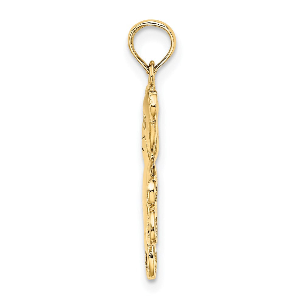 Charlie & Co Jewelry | 14k Reversible Teddy Bear Charm - Model K6590