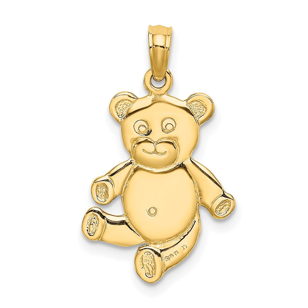 Charlie & Co Jewelry | 14k Reversible Teddy Bear Charm - Model K6590