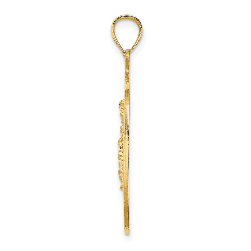 Charlie & Co Jewelry | 14k New York Apple W/new York Skyline And Statue Of Liberty Charm - Model K6696