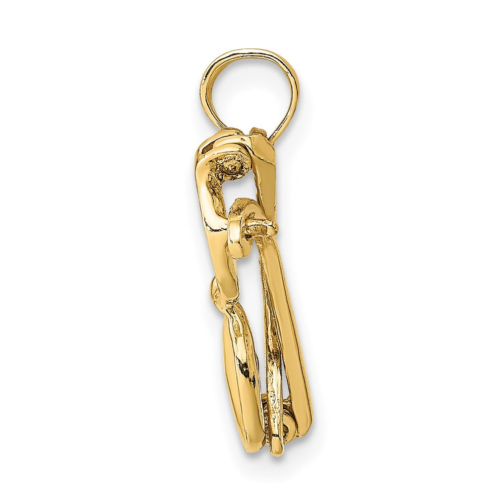 Charlie & Co Jewelry | 14k 3d Yellow Enameled Sunglasses Moveable Charm - Model K6703