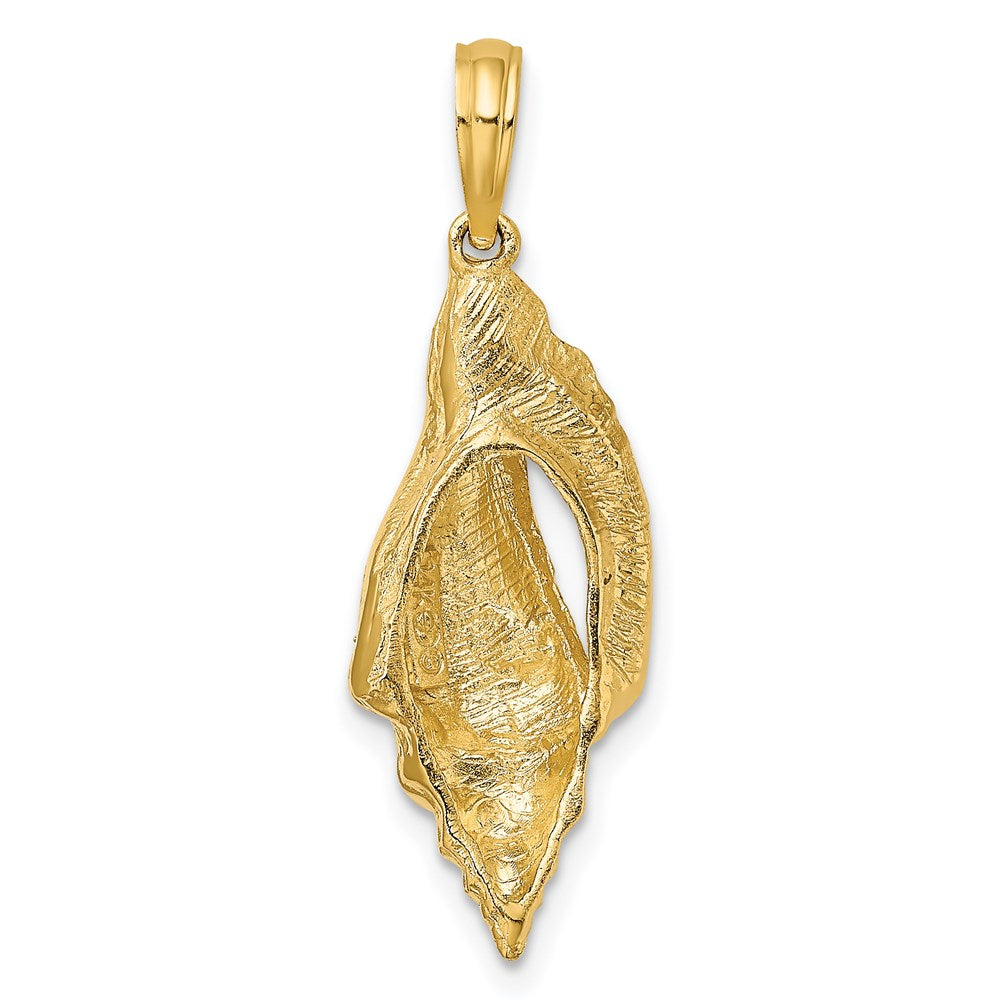 Charlie & Co Jewelry | 14k Polished Elongated Shell Charm - Model K7679