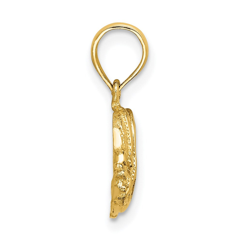 Charlie & Co Jewelry | 14k Polished Engraved Fish Charm - Model K7686