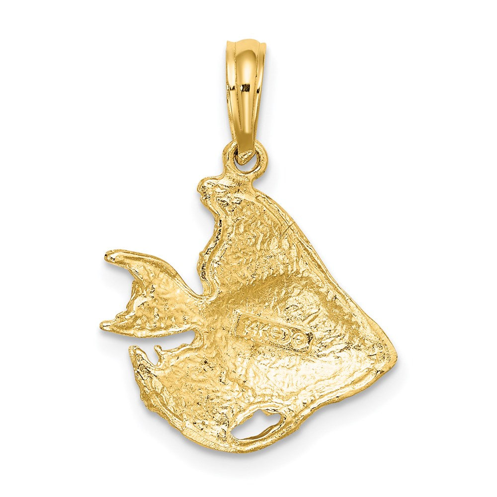 Charlie & Co Jewelry | 14k Textured Fish Charm - Model K7688
