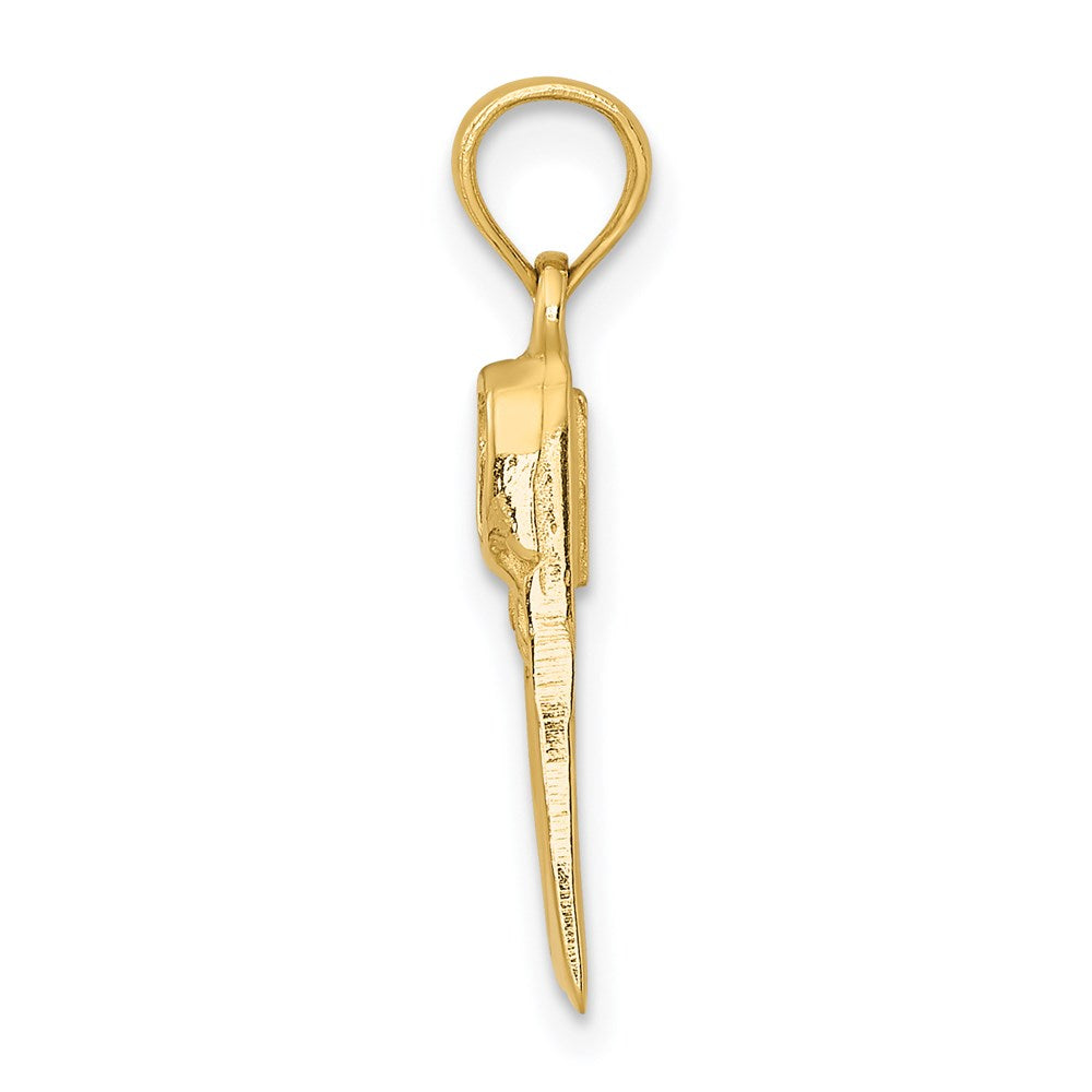 Charlie & Co Jewelry | 14k Scuba Flipper Charm - Model K7748