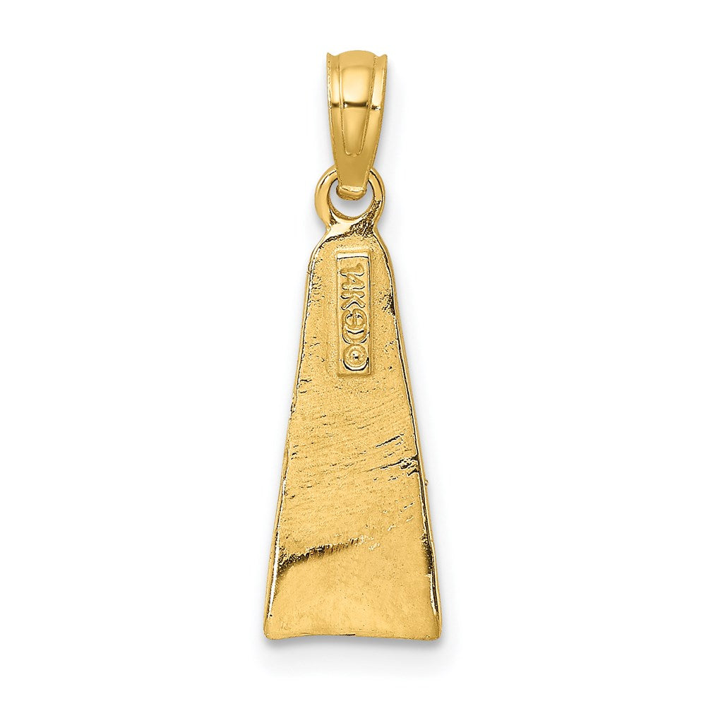 Charlie & Co Jewelry | 14k Scuba Flipper Charm - Model K7748