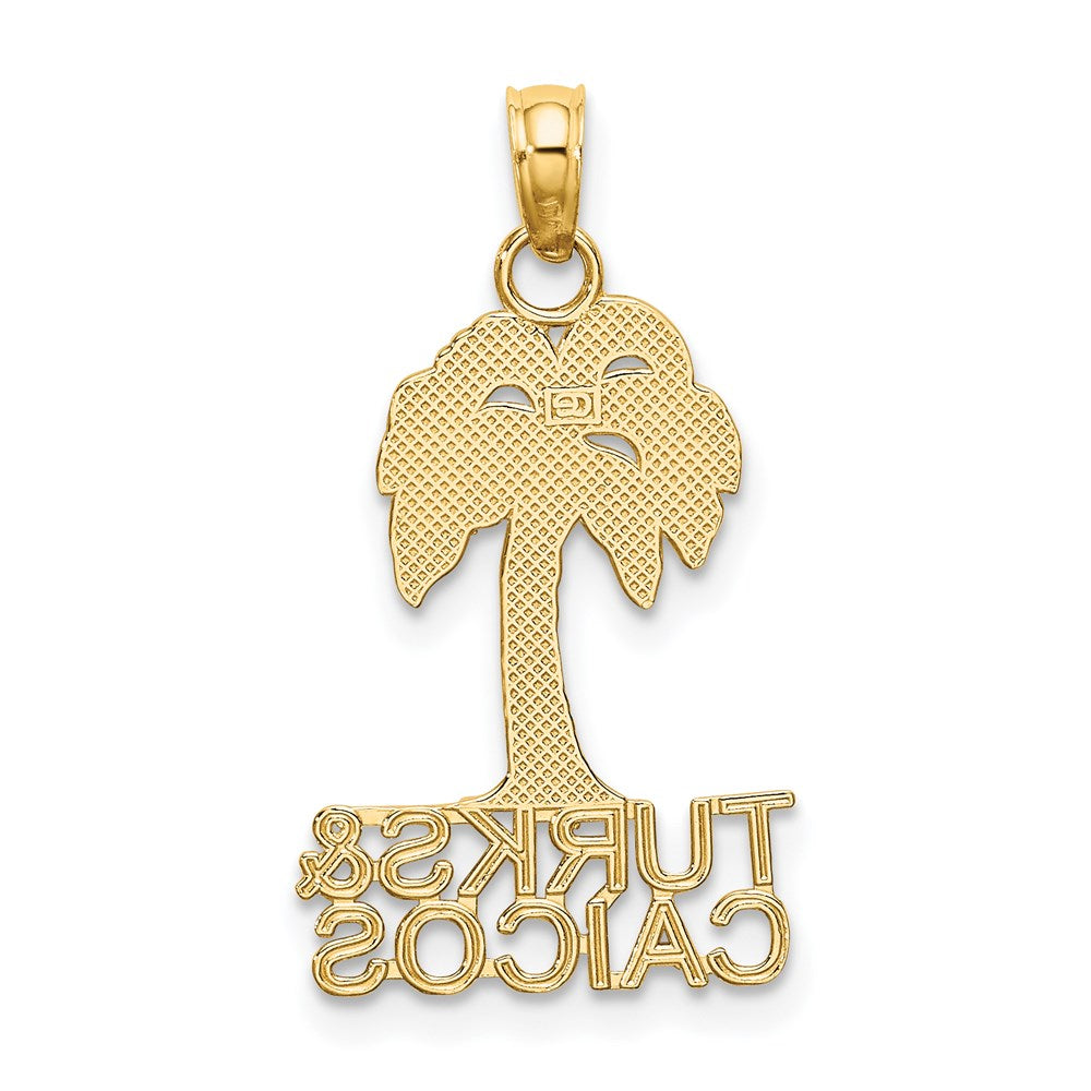 Charlie & Co Jewelry | 14k Turks And Caicos Palm Tree Charm - Model K7780