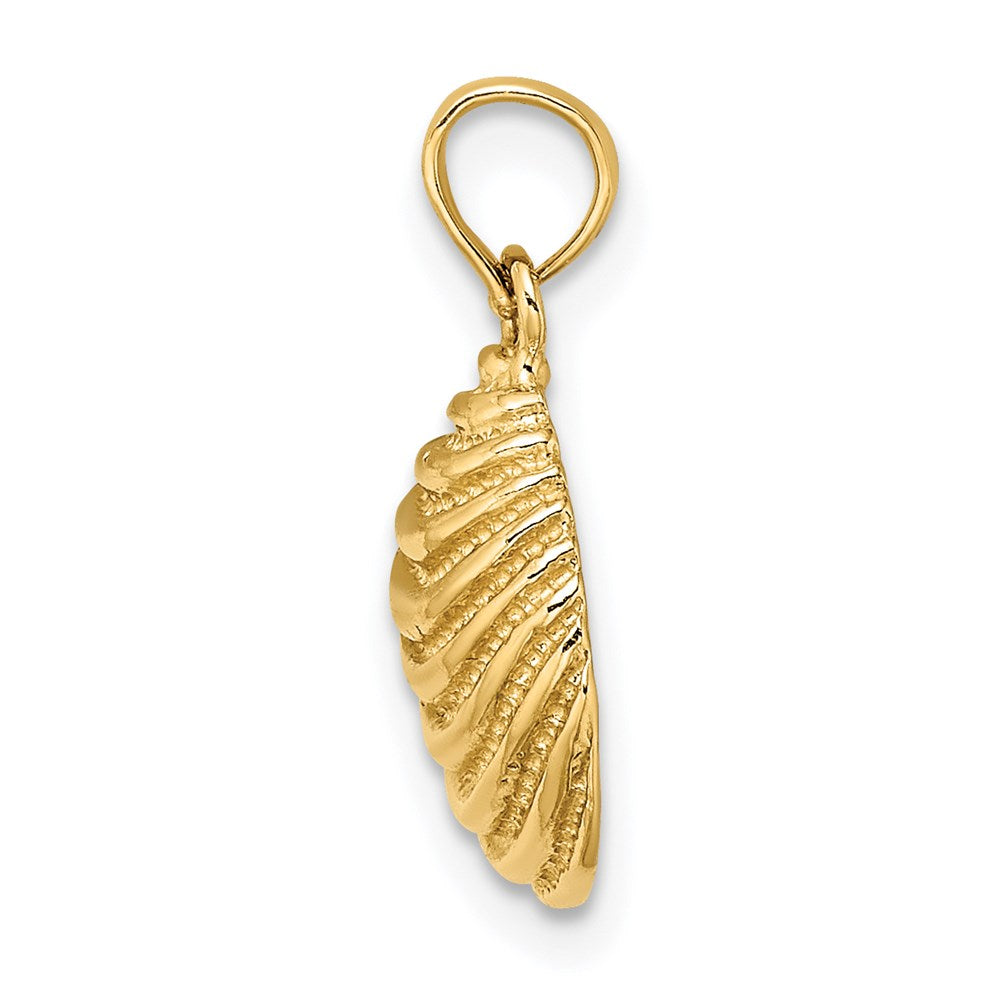 Charlie & Co Jewelry | 14k Clam Shell Charm - Model K7781