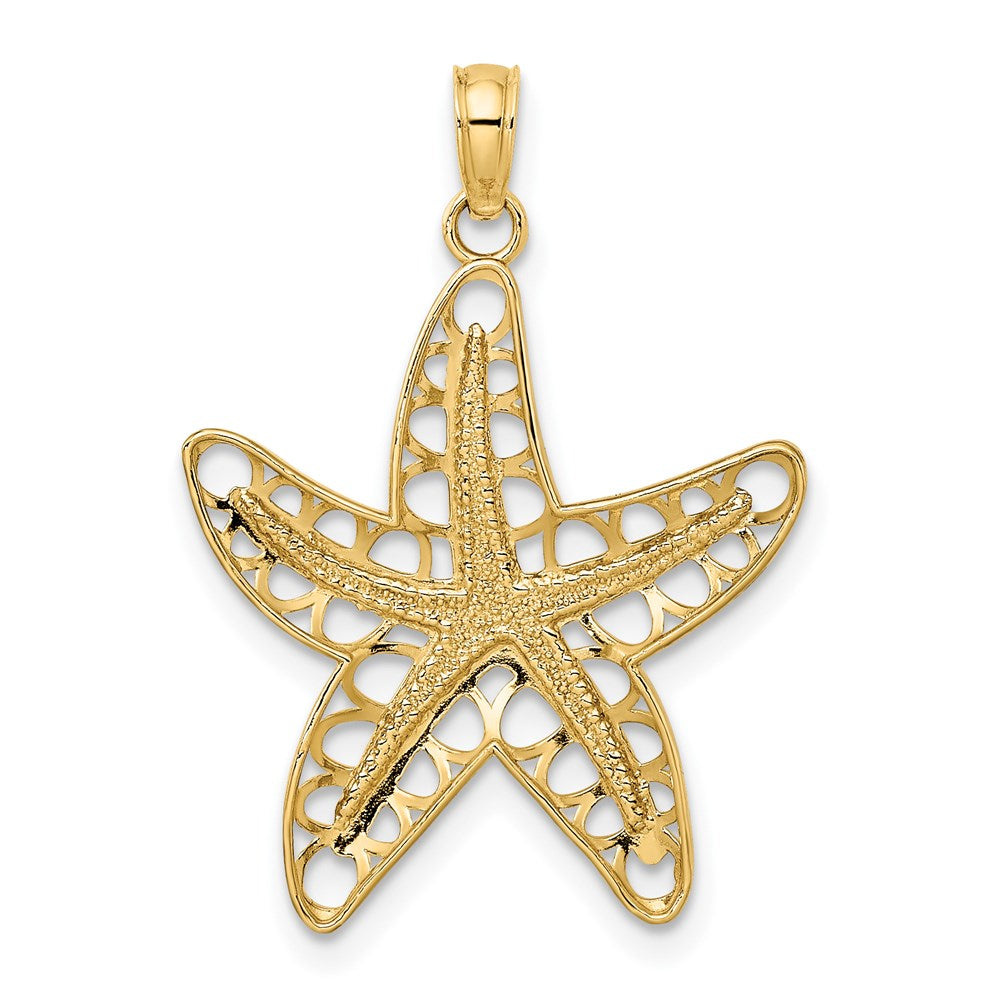 Charlie & Co Jewelry | 14k Cut-out Starfish Charm - Model K7782