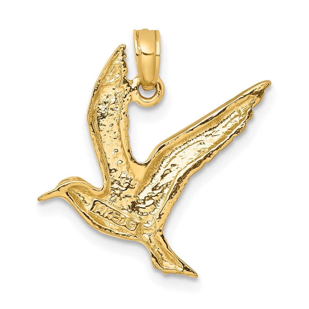 Charlie & Co Jewelry | 14k Polished Flying Seagull Charm - Model K7866