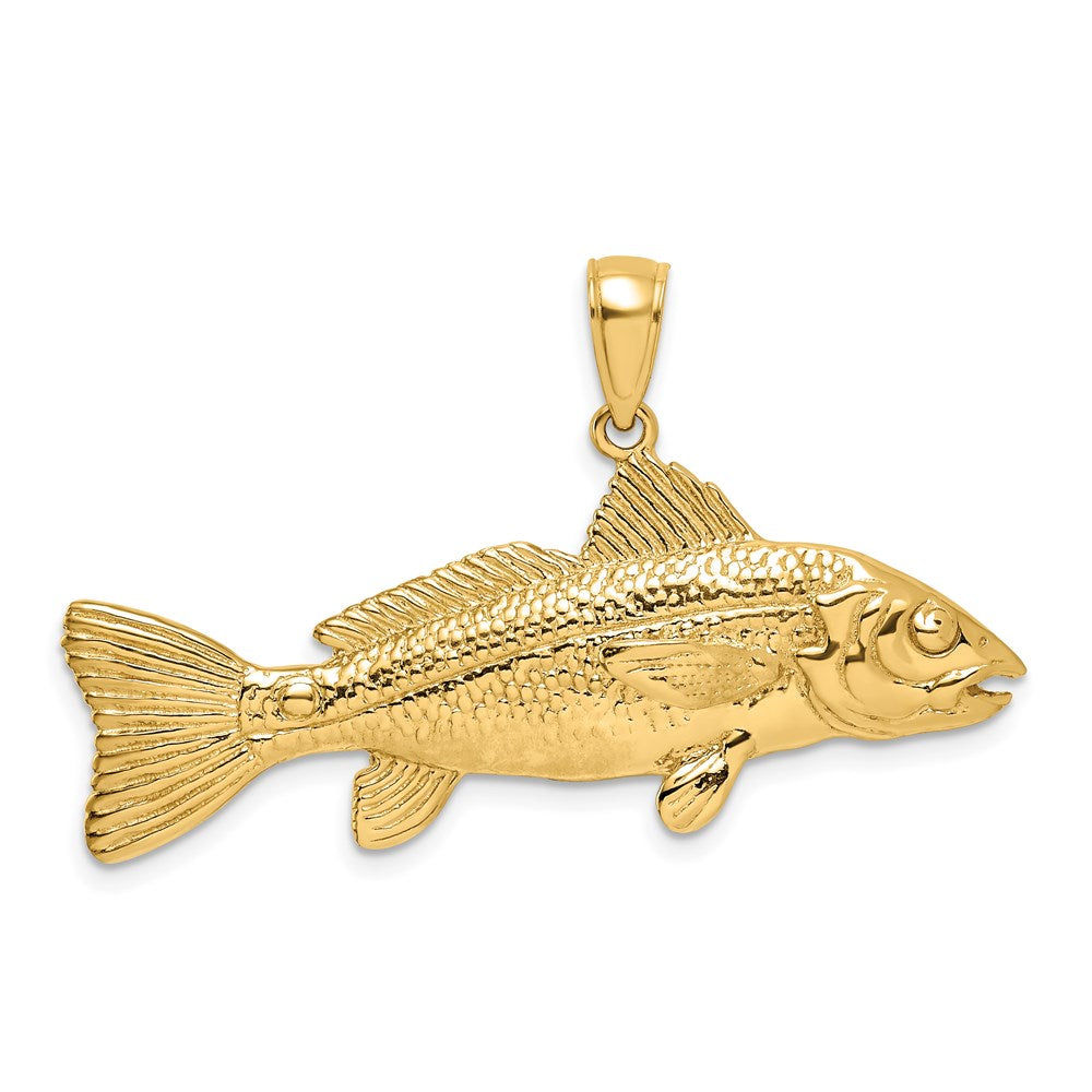 Charlie & Co Jewelry | 14k 3-d Red Fish Charm - Model K7968