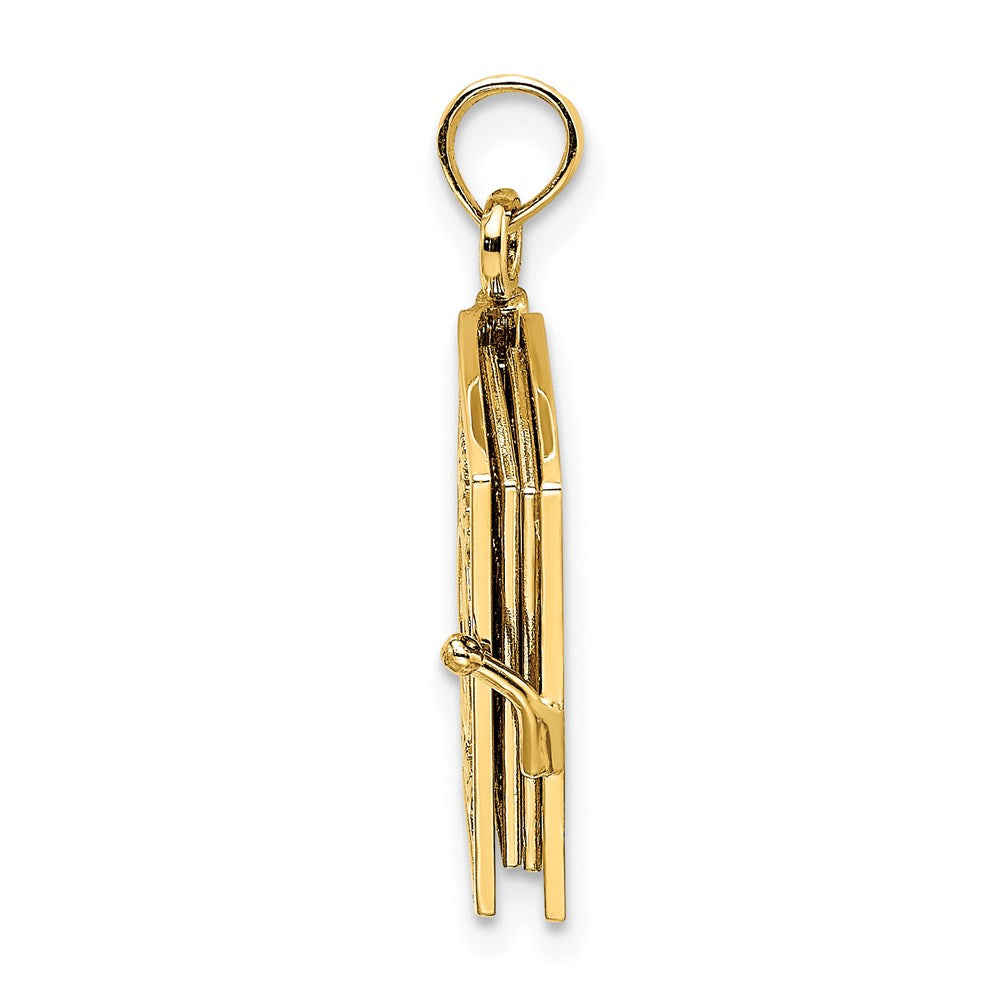 Charlie & Co Jewelry | 14k 3-d W/ Moveable Pages Prayer Of Jabez Book Charm - Model K8565