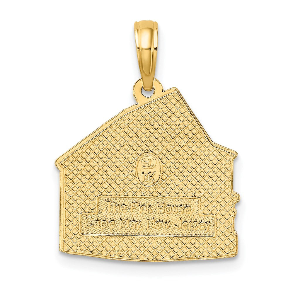 Charlie & Co Jewelry | 14k The Pink House - Cape May, Nj Charm - Model K8690