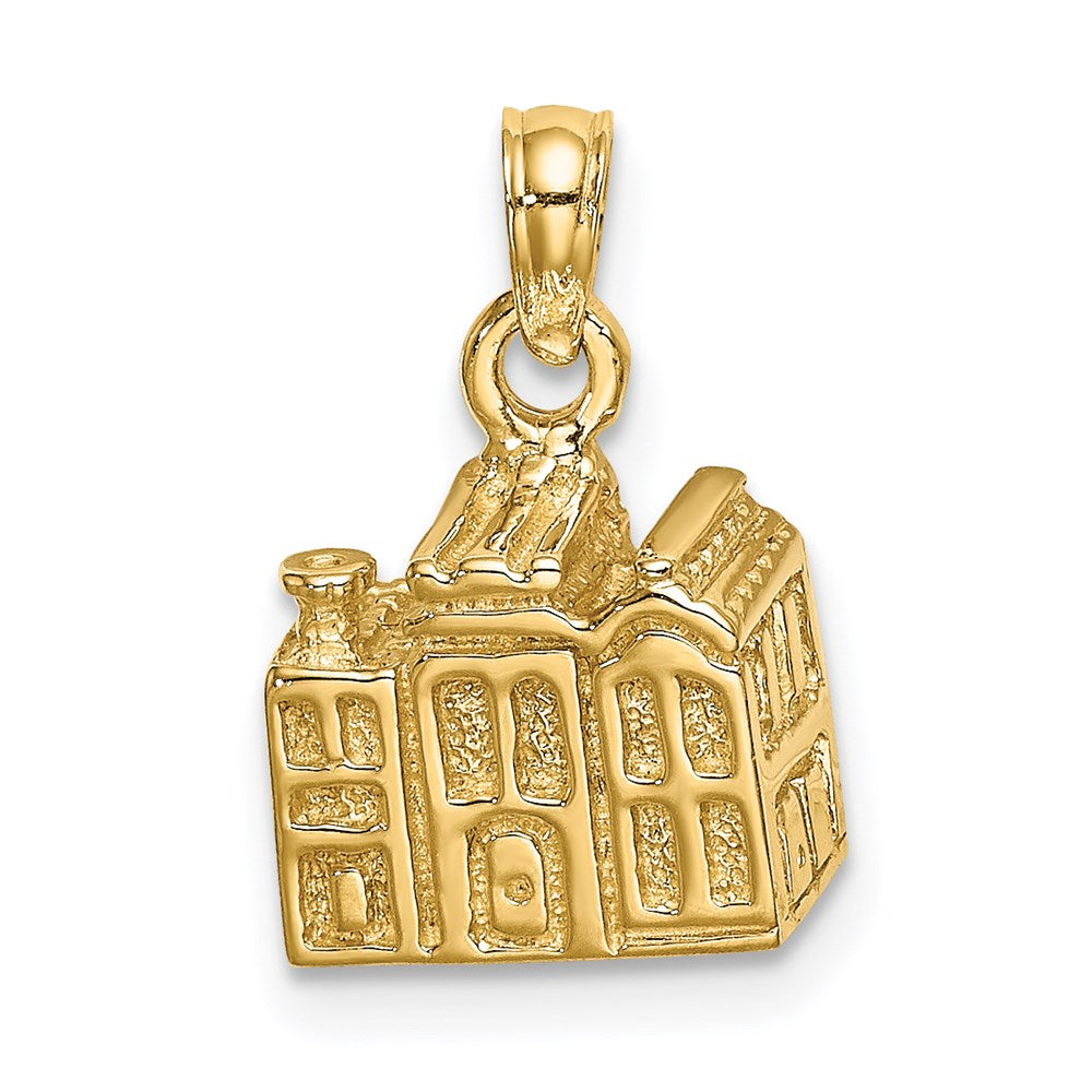 Charlie & Co Jewelry | 14k 3d Charleston Rainbow Row Buildings - Model K8698