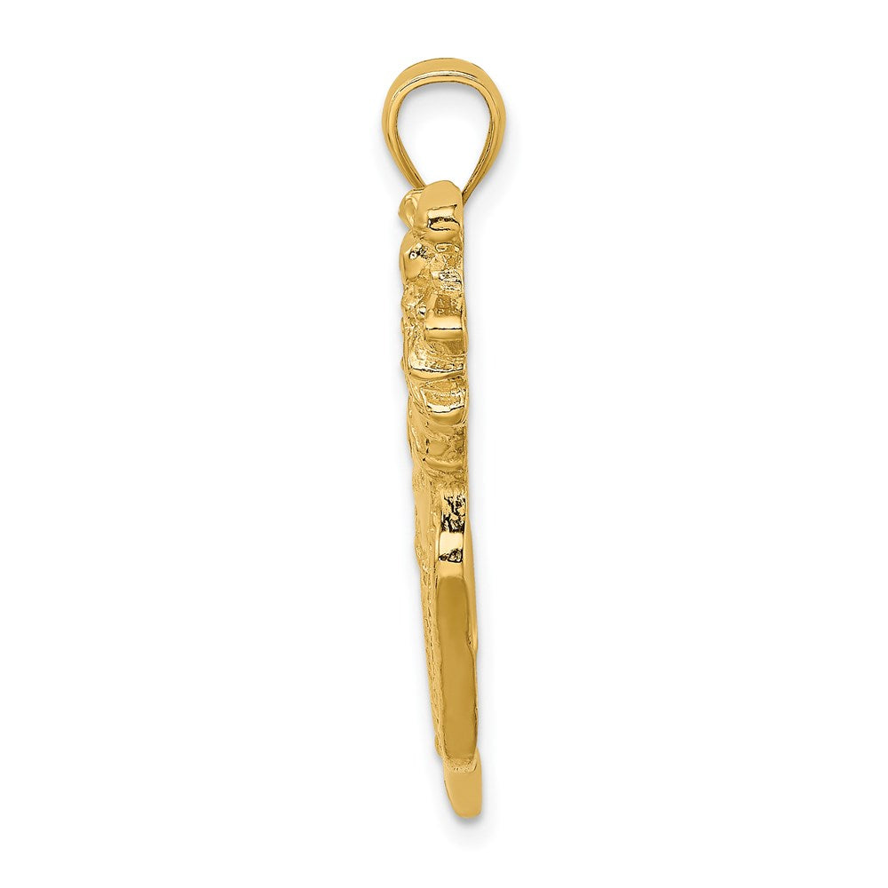 Charlie & Co Jewelry | 14k 2-d Golf Bag And Clubs Charm - Model K8759