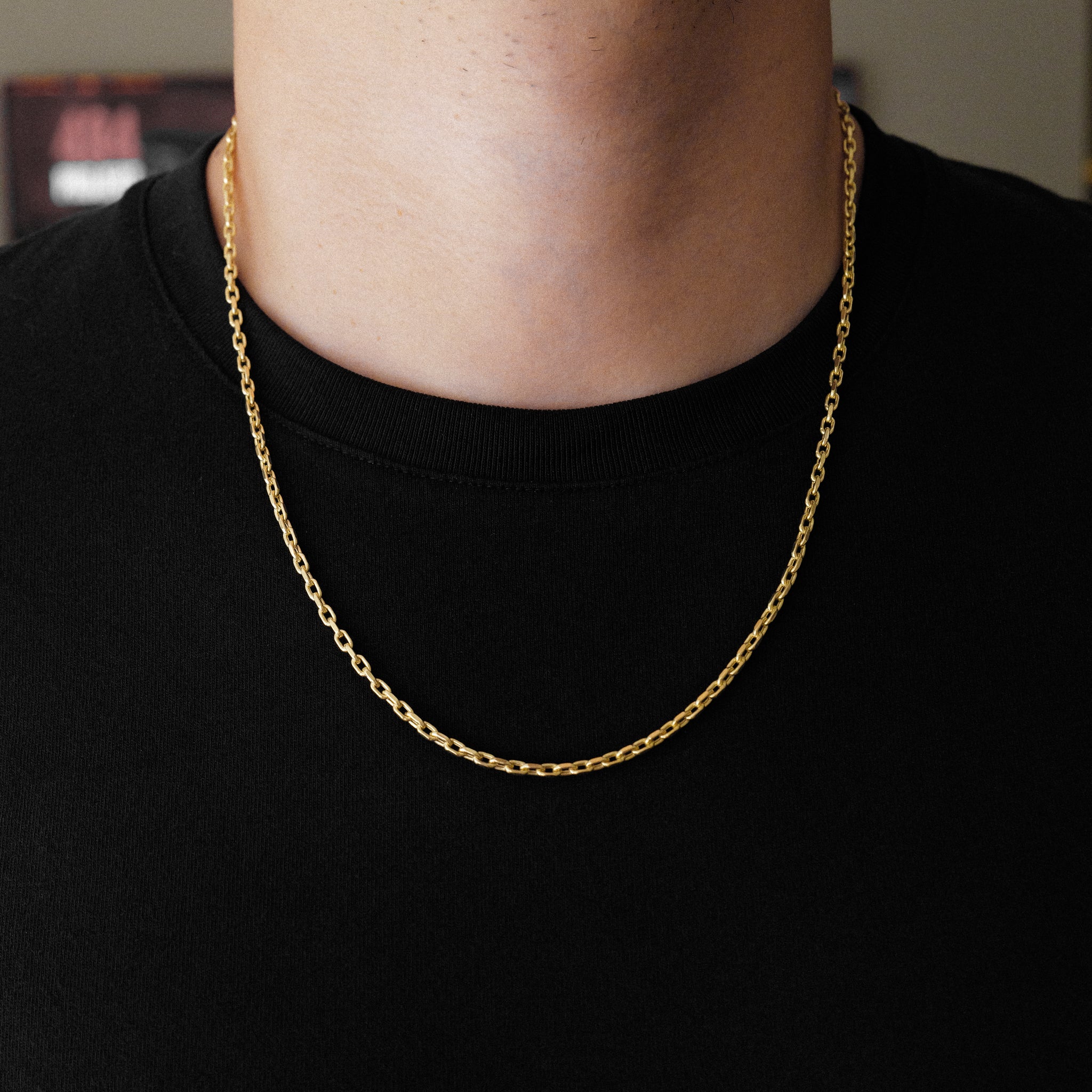 14k Gold 2.7mm Lightweight Cable Chain Model CH-0626