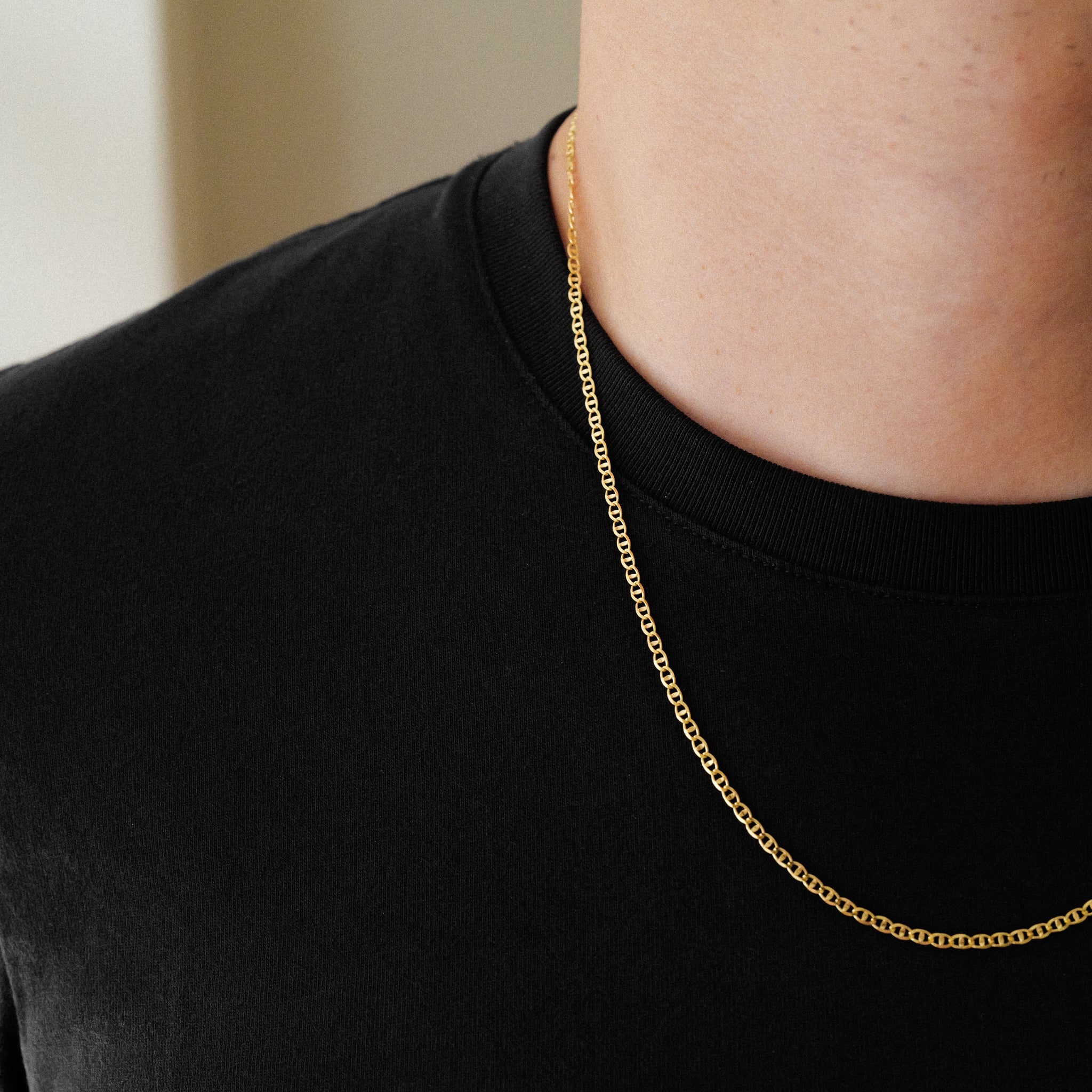 14k Gold 2.6mm Light Mariner Chain - Model CH-0637