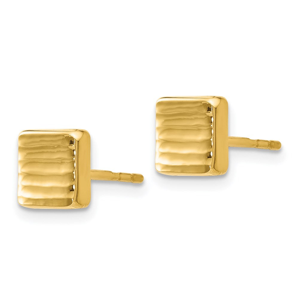 Gold Leslie's 14K Gold Post Earrings - Model LE1249 - Charlie & Co. Jewelry