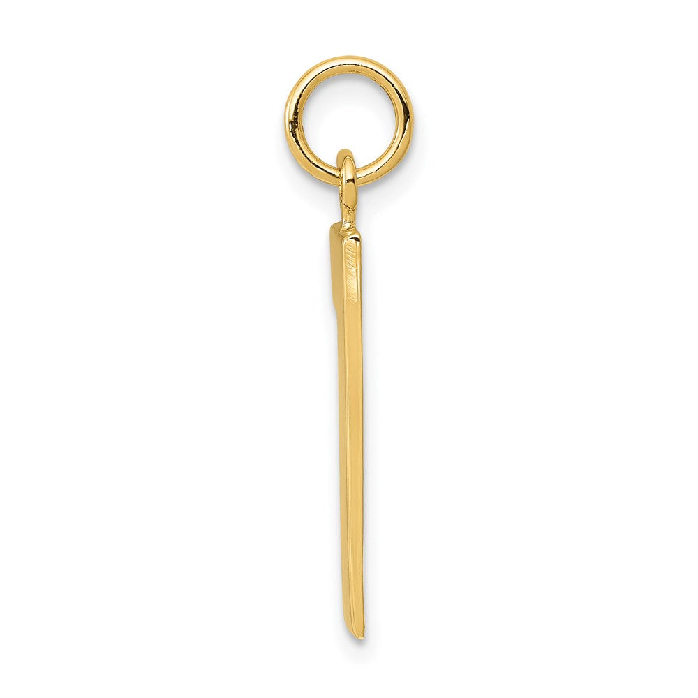 Charlie & Co Jewelry | 14k Large Polished Number 1 Charm - Model LP01