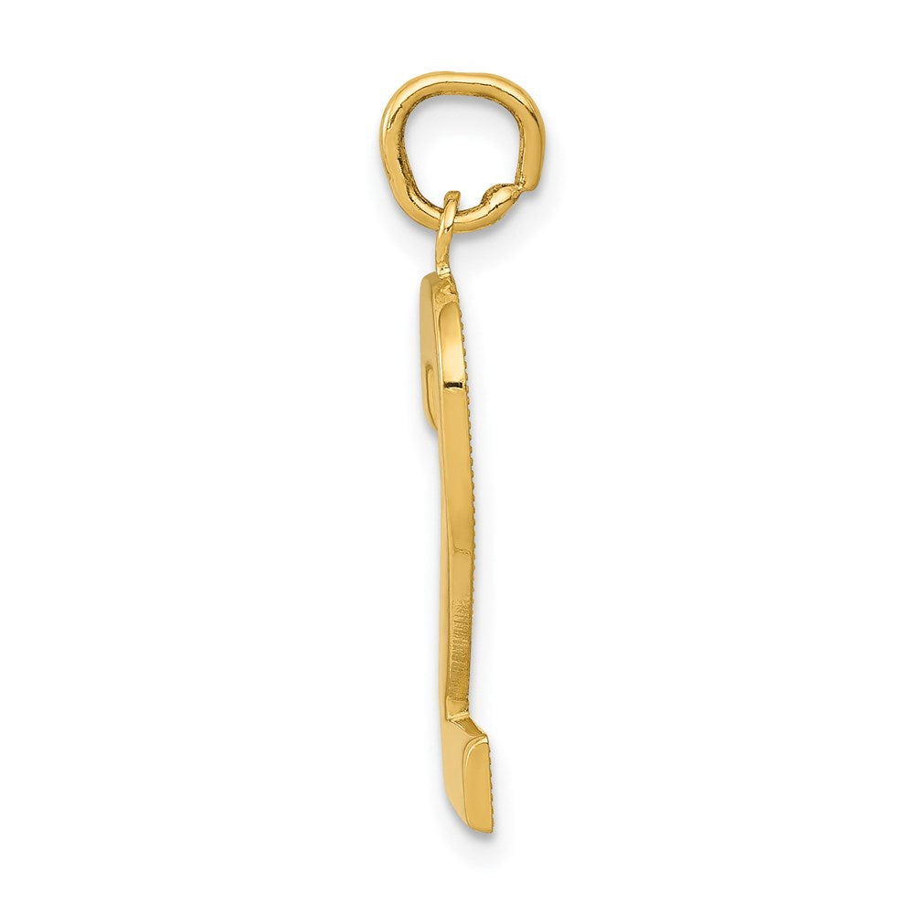 Charlie & Co Jewelry | 14k Large Polished Number 2 Charm - Model LP02
