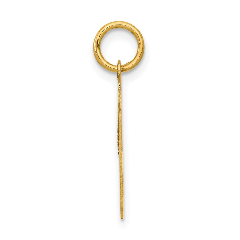 Charlie & Co Jewelry | 14k Small Polished Number 19 Charm - Model LS19