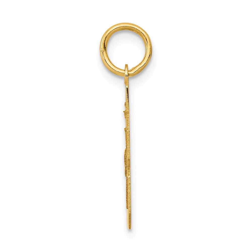 Charlie & Co Jewelry | 14k Small Polished Number 48 Charm - Model LS48