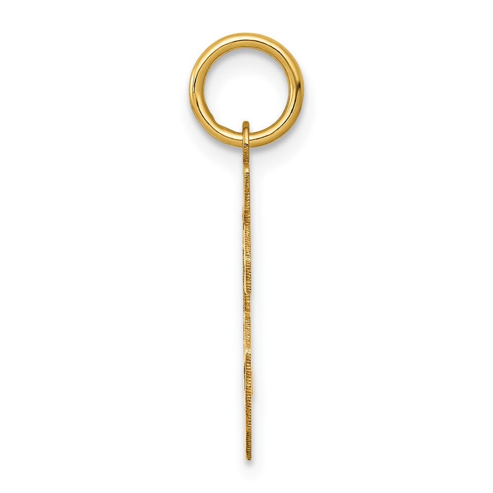 Charlie & Co Jewelry | 14k Small Polished Number 96 Charm - Model LS96