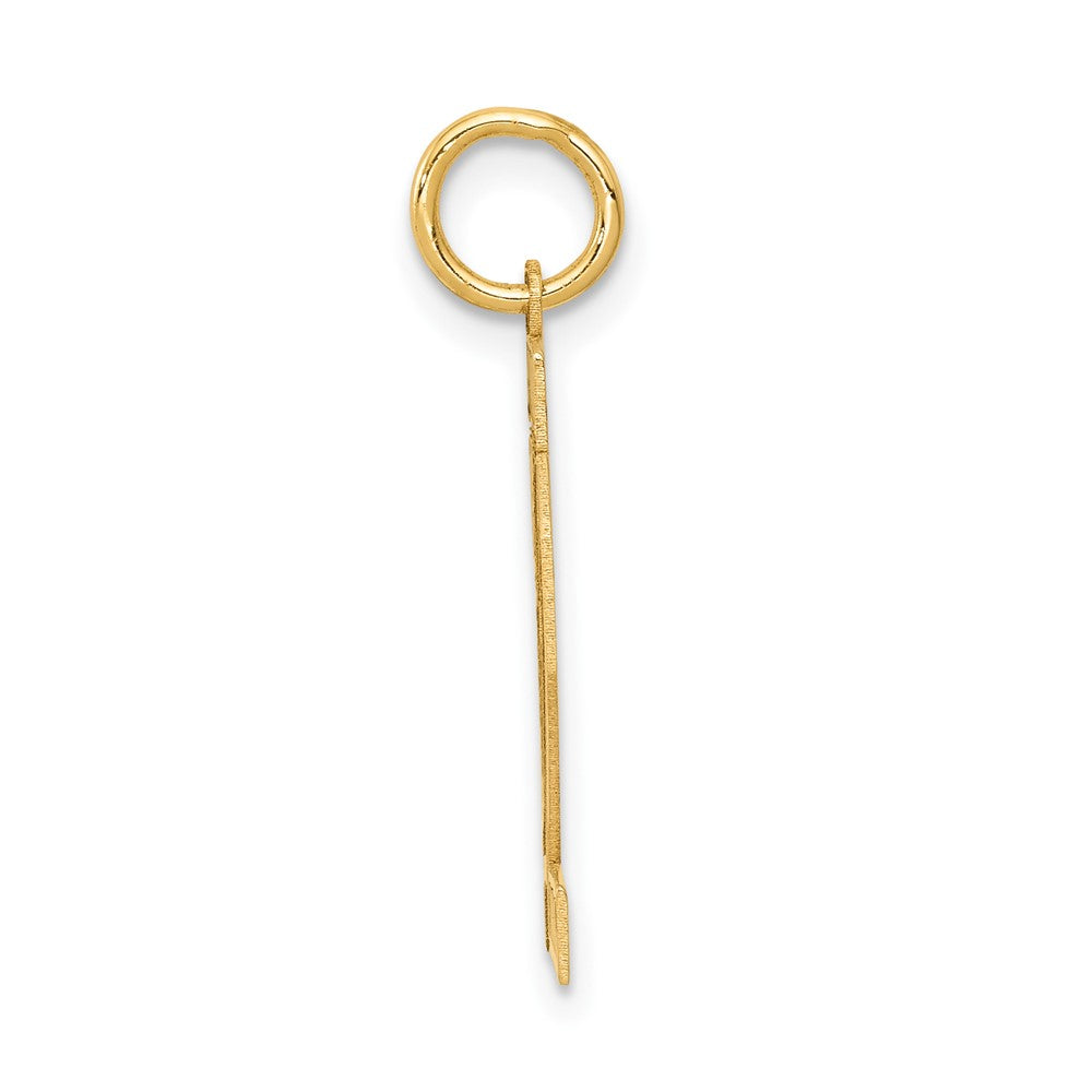 Charlie & Co Jewelry | 14k Medium Satin Number 22 Charm - Model LSM22