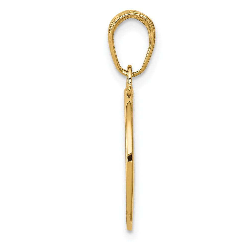 Gold Saint Joseph Medal Charm Model-M1505 - Charlie & Co. Jewelry