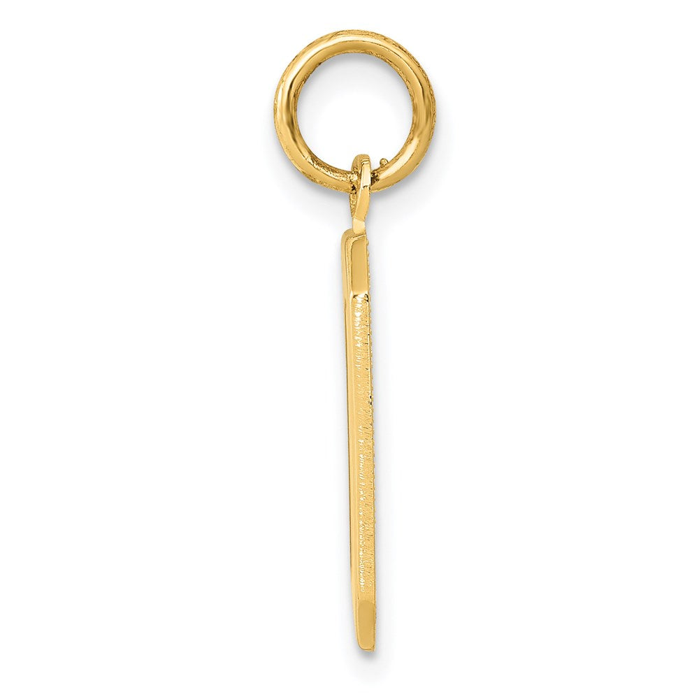 Charlie & Co Jewelry | 14k Medium Polished Number 0 Charm - Model MP00