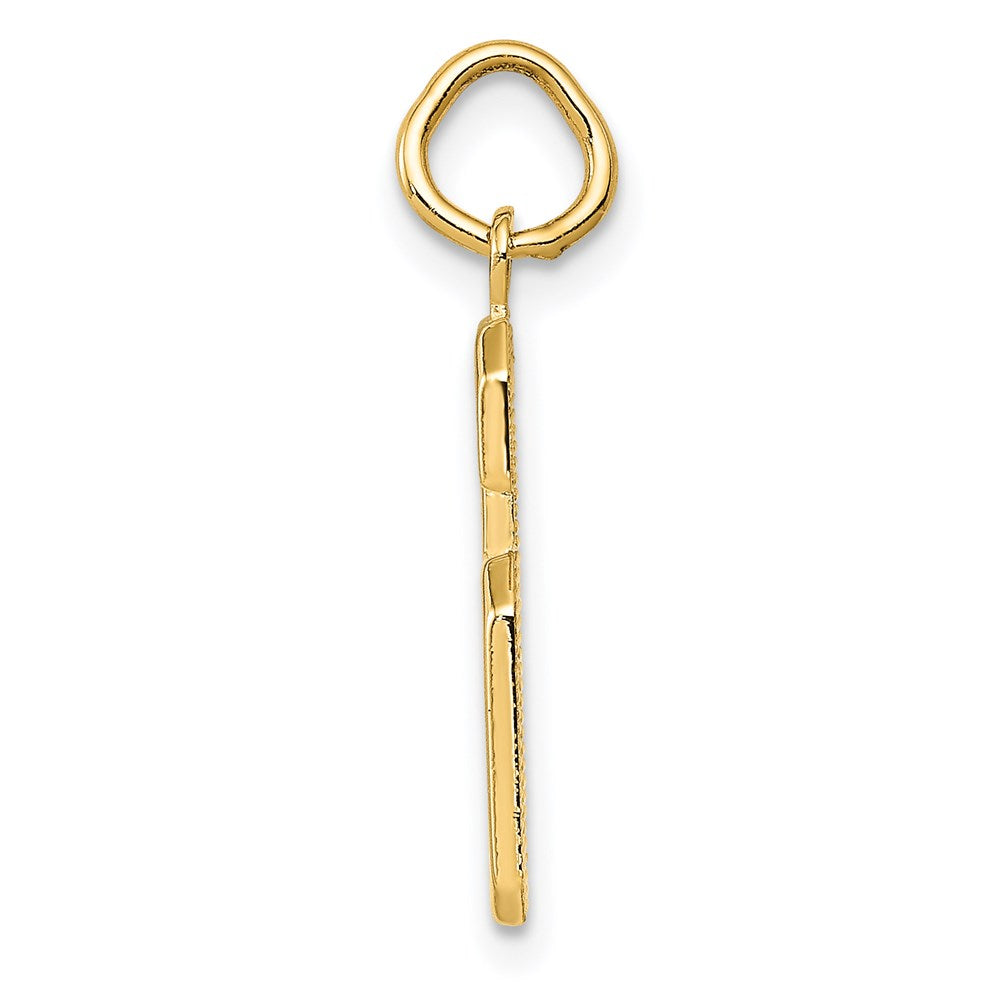 Charlie & Co Jewelry | 14k Medium Polished Number 6 Charm - Model MP06