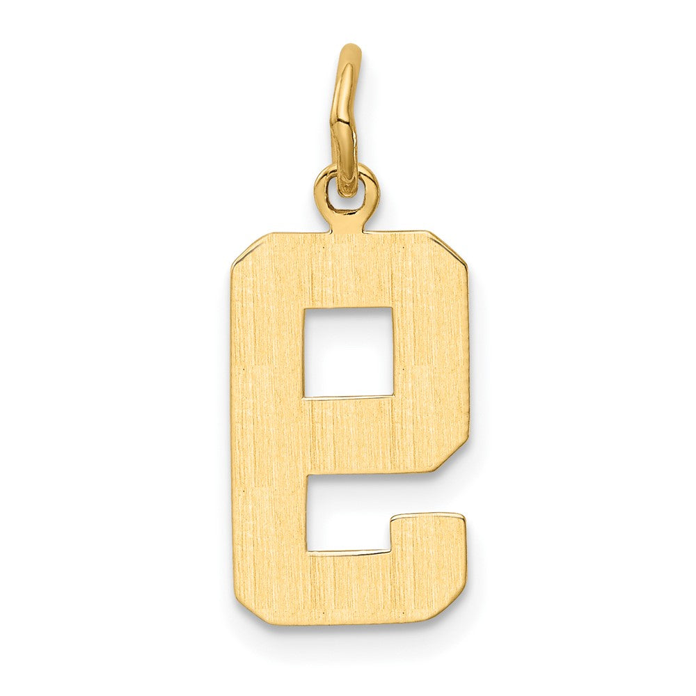 Charlie & Co Jewelry | 14k Medium Polished Number 9 Charm - Model MP09