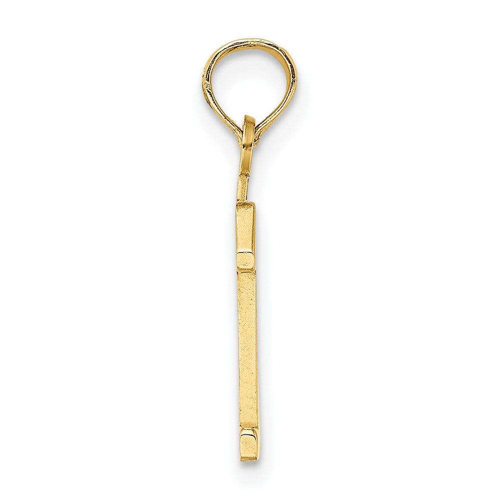 Charlie & Co Jewelry | 14k Polished Number 1 Pendant - Model NU01