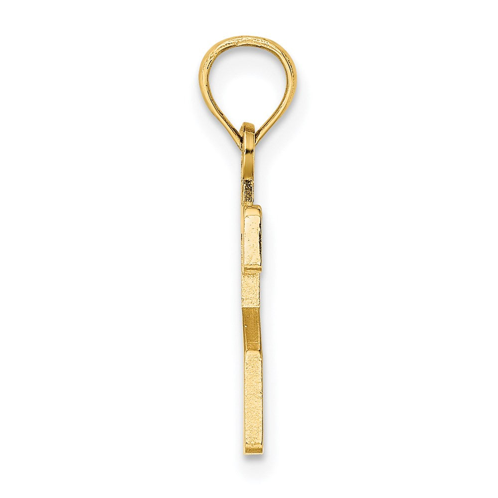 Charlie & Co Jewelry | 14k Polished Number 2 Pendant - Model NU02