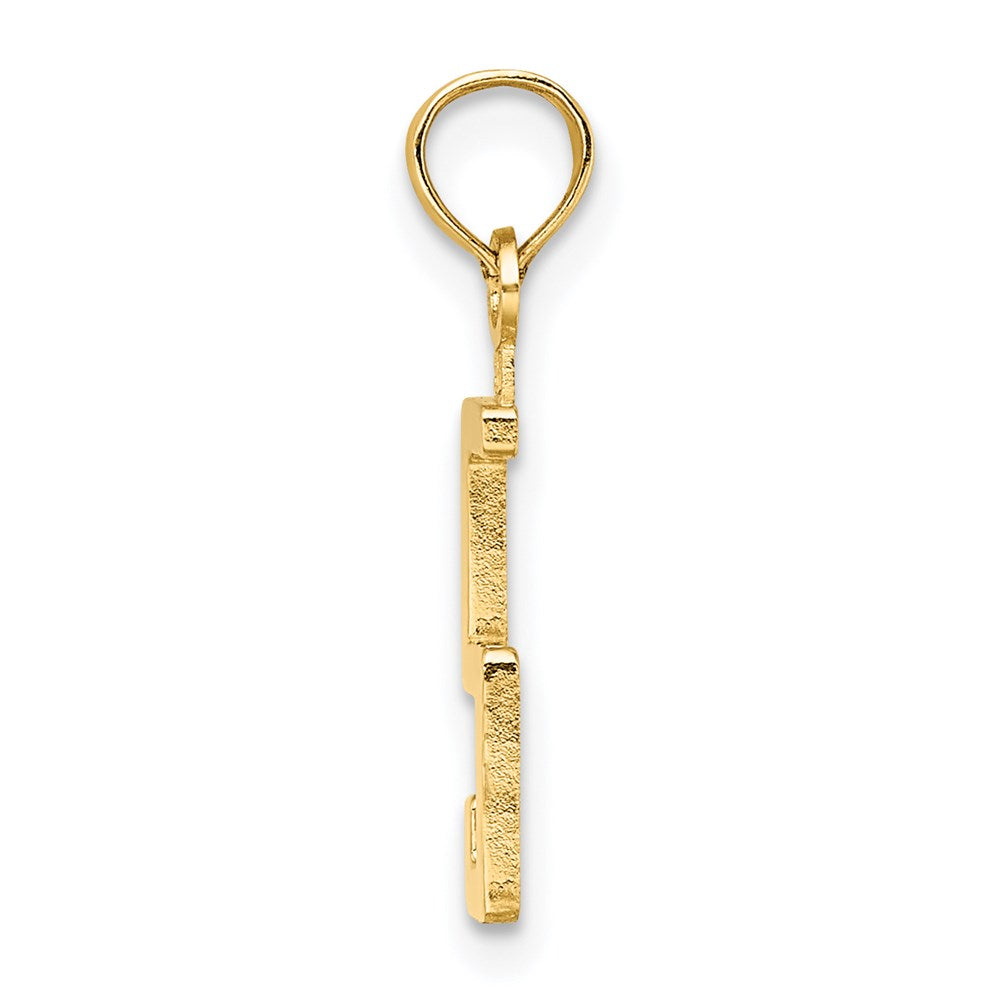 Charlie & Co Jewelry | 14k Polished Number 5 Pendant - Model NU05