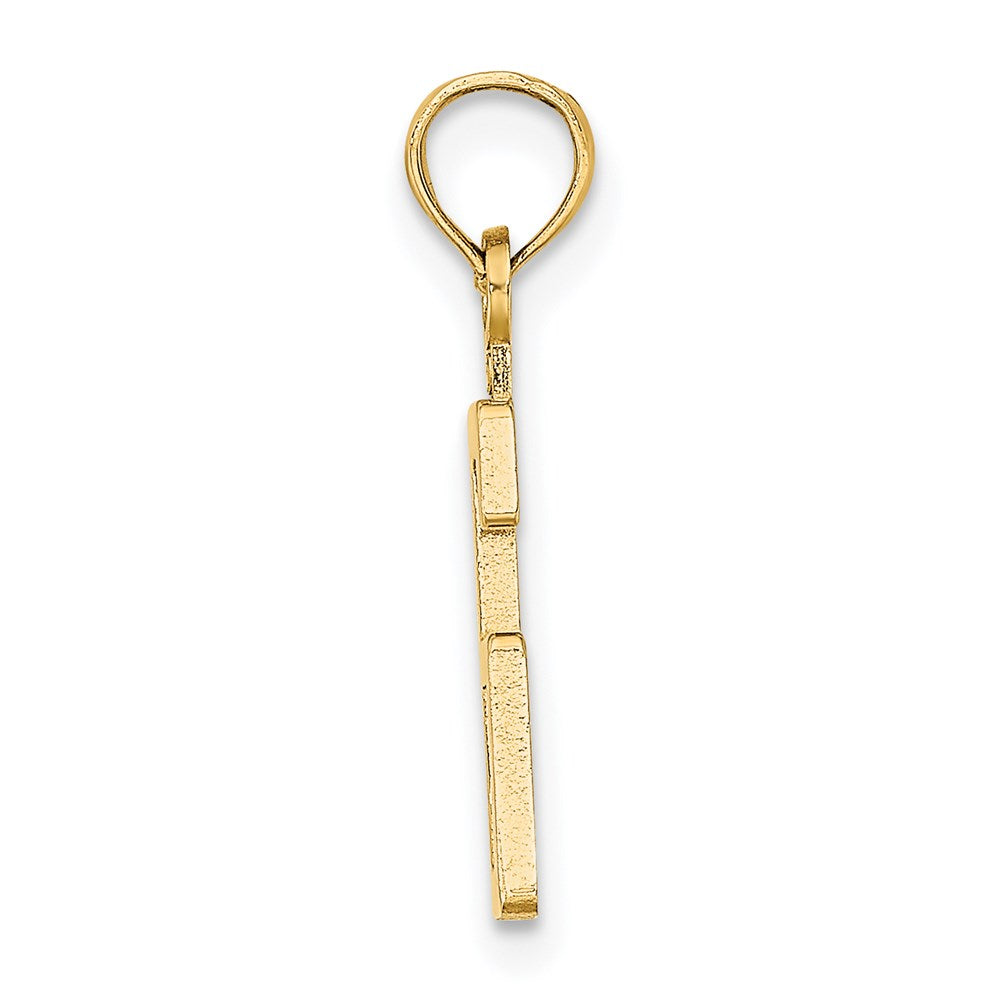 Charlie & Co Jewelry | 14k Polished Number 6 Pendant - Model NU06