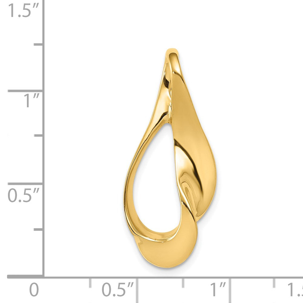 Charlie & Co Jewelry | 14k Fits Up To 3mm Regular, 6mm Fancy Reversible Omega Slide - Model SL164