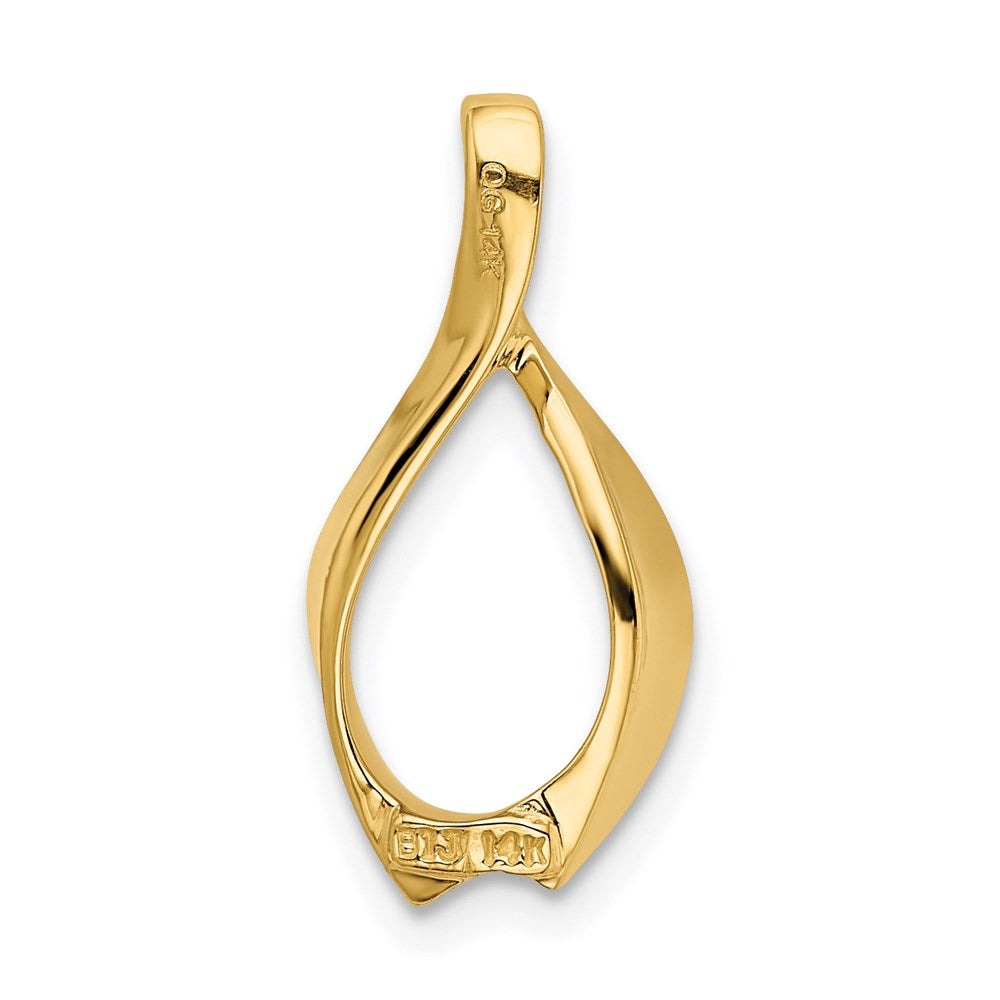 Charlie & Co Jewelry | 14k Fits Up To 2mm Omega, 4mm Reversible, Omega Slide - Model SL527