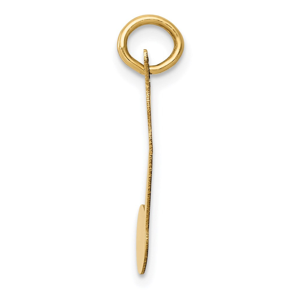 Charlie & Co Jewelry | 14k Polished Musical Note Charm - Model XAC929